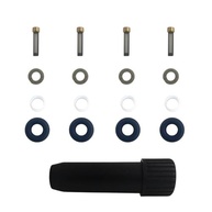 Kit Vedação Injetor Combustível Hyundai Accent/Veloster 1.6L (4 Peças) - Qualidade e Desempenho Garantidos - imagem 2