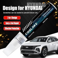 Tinta de Retoque para Carro Sierra Burgundy (W7B) - Kit Reparo de Arranhões Hyundai - imagem 3