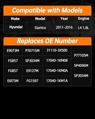 Módulo Bomba Combustível Elétrica OKLPF para Hyundai Elantra 1.8L (2011-2016) - Desempenho e Confiabilidade - imagem 3