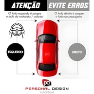 Lente Farol Hyundai HB20 2012-2019 Lado Passageiro Cristal Transparente - imagem 5