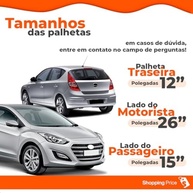 Kit 3 Palhetas Limpador Para-brisa Silicone Hyundai i30 2013-2017 - Visão Clara e Segura - imagem 5