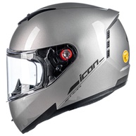 Capacete Peels Icon Prata: Segurança e Estilo para Sua Moto - imagem 1
