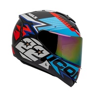Capacete Peels Icon RT Azul Masculino com Óculos Interno - Segurança e Estilo para Sua Moto - imagem 2