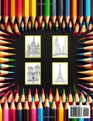 Arquitetura para Colorir: Livro de Arte e Relaxamento com 25 Ilustrações Icônicas - imagem 3