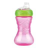 Copo de Transição Nuby Rosa 300ml com Bico de Silicone Antivazamento - Ideal para Bebês e Crianças - imagem 1