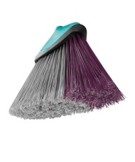 Vassoura Bettanin Ideal Cantos Certa com Cabo - Design Inovador para Limpeza Eficiente, Cor Tiffany - imagem 3