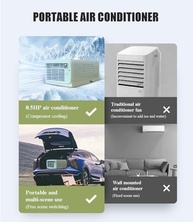 Mini Ar Condicionado Portátil 2226BTU - Silencioso, Baixo Consumo, Ideal para Casa e Viagem - imagem 4