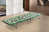 Cama Dobrável de Solteiro com Colchão Imbutido - Ideal para Camping e Viagens - imagem 5