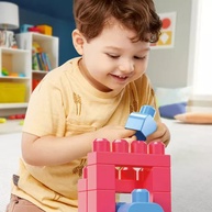 Mega Bloks 60 Pcs: A Bolsa de Construção Ideal! - imagem 2