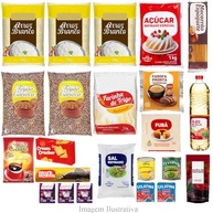 Cesta Básica Grande Completa Econômica - 23 Itens | Ideal para Doação ou Consumo - imagem 5