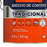 Cascola Tradicional 3,3L: A Cola de Contato Ideal - imagem 2