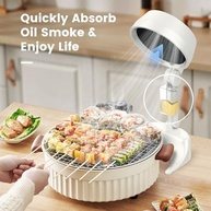 Exaustor Portátil Anechol com Filtragem de Fumaça – Ideal para Cozinhas, Churrasqueiras Internas e RVs - imagem 5