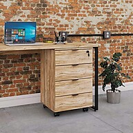 Mesa Escritório L Industrial 150cm: Seu Espaço Ideal - imagem 2