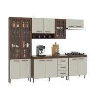 Cozinha Modulada Lisboa 260cm: Seu Espaço Ideal! - imagem 2