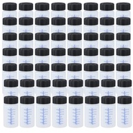 Pacote com 60 Frascos de Tinta Vazios 60ml + Pincéis | Ideal para Reparos e Projetos Criativos - imagem 4
