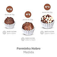 Forminhas de Doces Nobre: Qual o Tamanho Ideal? - imagem 2