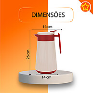 Garrafa Térmica 1L: Mantenha a Temperatura Ideal! - imagem 2