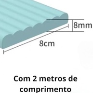 Protetor de Cantos para Bebê e Idosos | Rolo de Segurança 2m em NBR Preto - imagem 3
