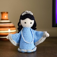 Imagem de Iemanjá em Amigurumi - Artesanato Encantador em Crochê - imagem 3