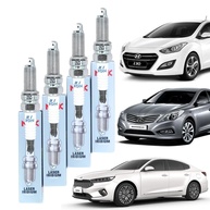 Jogo de Velas de Ignição NGK para Azera, Elantra, i30 e Santa Fé V6 (2012+) - Desempenho e Economia - imagem 1