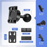 iGoevo Kit Adaptador CarPlay: Conexão Perfeita para sua Tela Portátil - imagem 3