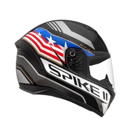 Capacete Fechado Peels Spike II ATW Preto/EUA - Segurança e Estilo para Sua Moto - imagem 1