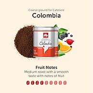 Café illy Moído Arabica Selection Colômbia - 125g - imagem 4
