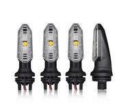 Piscas Seta LED Moto Nova Cb Twister 250/300f Xre 300 2019 Cg 160 - Iluminação Moderna e Segura - imagem 1