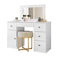 iluminacao-moderno-com-5-a-porta-gavetas-1-design-espelho-camarim-sonhos-com-penteadeira-branco-led-a