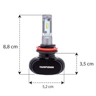 Kit Lâmpada Ultra LED Premium Tarponn H8 6000K: Iluminação Brilhante e Moderna para Seu Carro - imagem 4