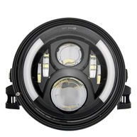 SKTYANTS Farol de LED 18cm para Moto: Iluminação Potente com DRL e Seta Âmbar - imagem 2