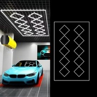 Luz de Colmeia LED Hexagonal 672W: Iluminação Premium para sua Barbearia, Gym ou Lavagem de Carro! - imagem 4