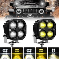 Farol de Neblina LED 7.5cm 40W: Iluminação Potente e Versátil para Seu Veículo - imagem 4