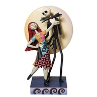 Enesco Disney Traditions Jim Shore - Estatueta Iluminada pela Lua Jack e Sally 23 cm - imagem 2