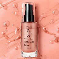 Pink Cheeks Glow FPS 70: Protetor Solar Facial com Iluminador - imagem 2