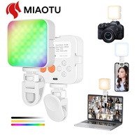 Iluminador LED RGB Magnético MIAOTU – Luz de Vídeo de Bolso 2500K-9000K - imagem 1
