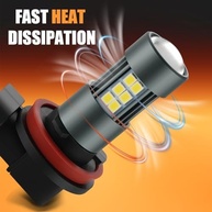 Lâmpadas LED H11 H8 H16: Ilumine seu Caminho com 300% Mais Brilho (6500K Branco Frio) - Kit com 2 - imagem 5