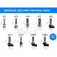 Ilumine Seu Caminho: Lâmpada Ultra Led RayX H11 6000K 12000 Lumens - Visibilidade Superior! - imagem 5