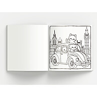 Cute & Comfy Coloring Book: Diversão e Relaxamento em 32 Ilustrações - imagem 2