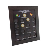 Quadro Porta Moedas Olimpíadas com Imã e Vidro - Decore Sua Coleção com Estilo - imagem 2