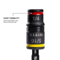 Klein Tools 32931: Soquete de Impacto SAE 3 em 1 com Ímã Potente e Codificação por Cores - imagem 5