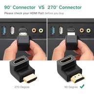 Adaptador HDMI 90 Graus MPOWER: Conexão Perfeita e Imagem 1080p - imagem 4