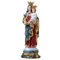 Imagem Nossa Senhora Auxiliadora 20cm em Resina Importada - Pintura Manual com Detalhes Exclusivos - imagem 2