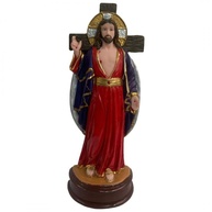 Imagem de Santo Agostinho 30 cm em Gesso Cerâmico com Pintura Manual e Proteção UV - imagem 4