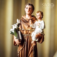 Imagem de Santo Antônio em Resina 30cm - Peça Importada para Decoração e Fé - imagem 4