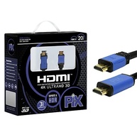 Cabo HDMI 2.0 PIX 20 Metros: Imagem 4K HDR Vibrante e Conexão Impecável - imagem 4