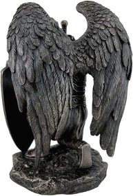 São Miguel Arcanjo Guerreiro Celestial - Imagem Sagrada com Salmo 91 - Decoração Espiritual para Casa - imagem 4