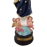 Imagem de Nossa Senhora da Imaculada Conceição em Borracha Inquebrável - 22 cm | Presente Religioso Durável e Detalhado - imagem 5