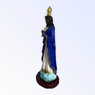 Imagem de Santa Sara em Resina 7 cm - Decoração Sagrada com Detalhes Exclusivos - imagem 1