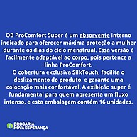 OB ProComfort Super: Proteção Interna Imbatível - imagem 2